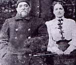 Атаулла Баязитов с дочерью Загидой. 1907г