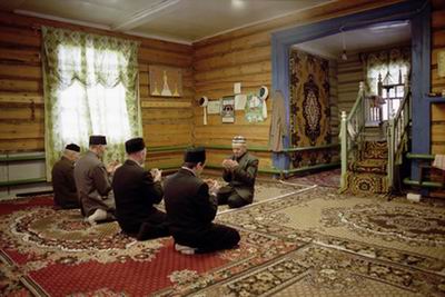 В татарской сельской мечети